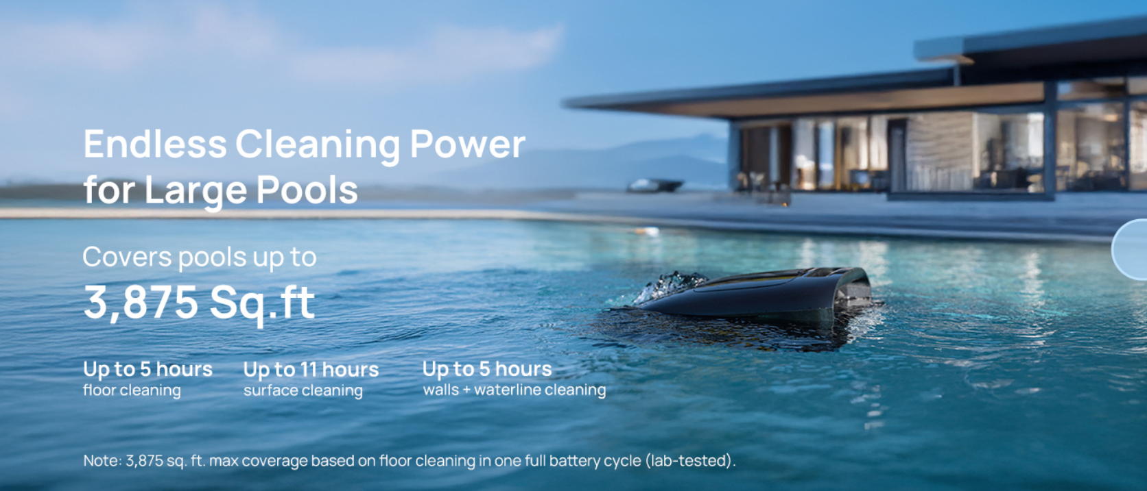 Beatbot AquaSense 2 Pro long runtime surface cleaning